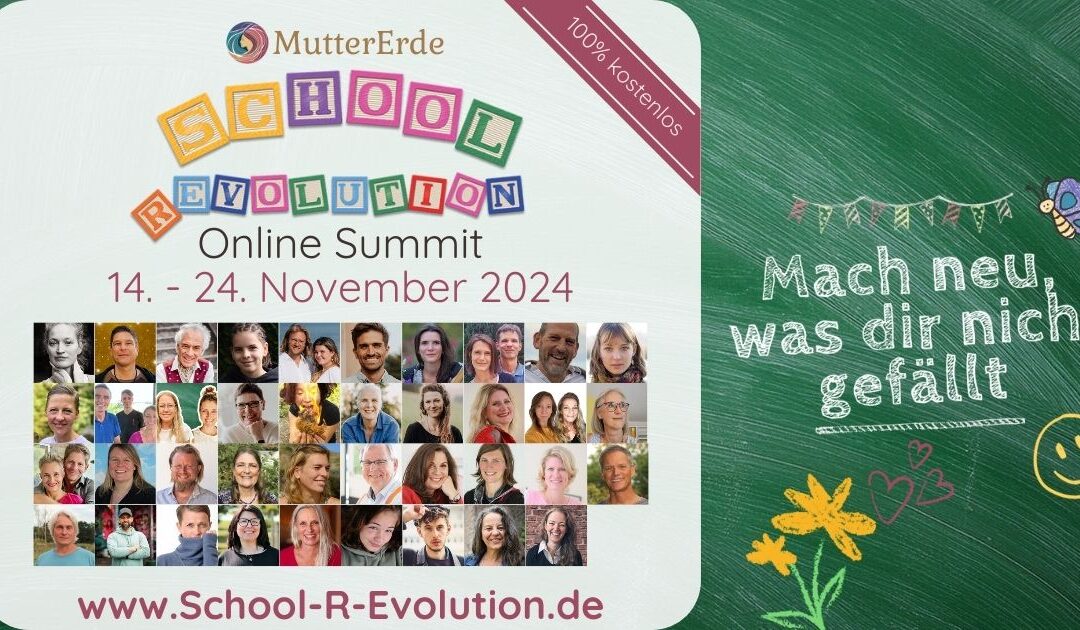 School R-Evolution Online-Kongress 2024: Eine Einladung zu einem neuen Bildungsverständnis